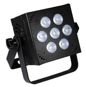 Blizzard Lighting HotBox Infiniwhite 7x5W LED Par Fixture with 3-In-1 Amber/Cool/Warm White