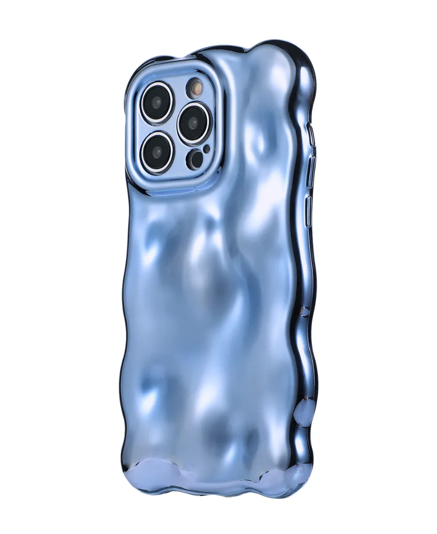 Blue Metallic Fantasy Phone Case