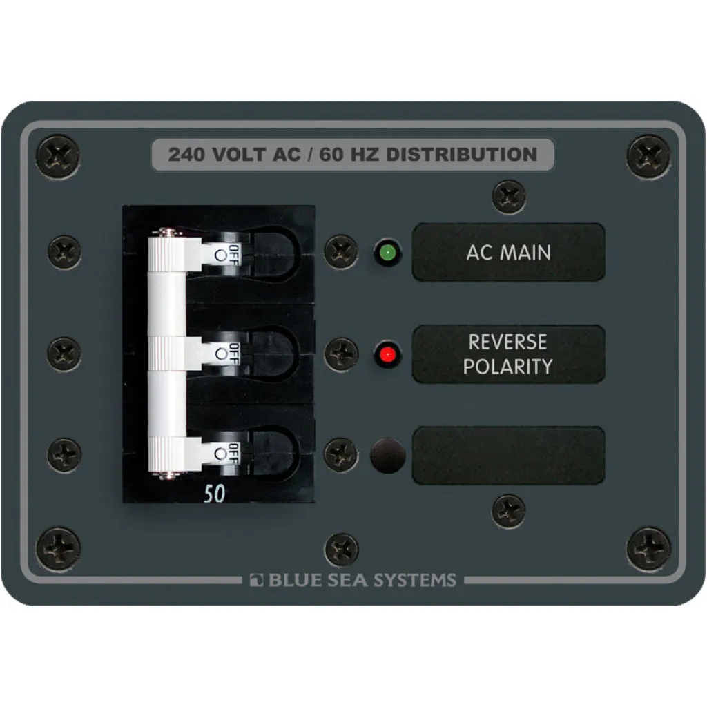 Blue Sea 120/240V AC Main Panel