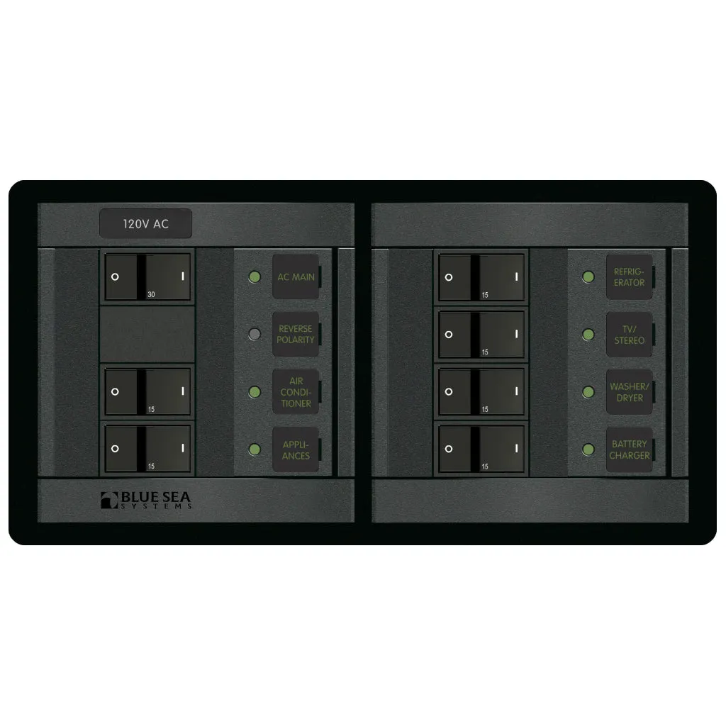 Blue Sea 120V 6 Pos. AC Main Panel