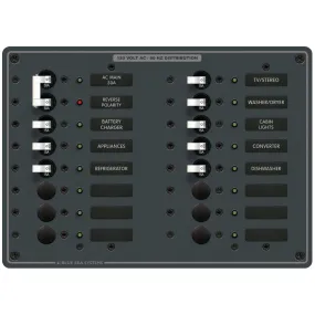 Blue Sea 14 Pos. AC Main Panel