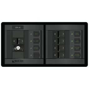 Blue Sea 2 Pole 4 Pos. ELCI Main Panel