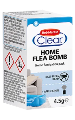 Bob Martin Clear Home Flea Bomb x8