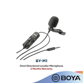 Boya BY-M1 Omni Directional Lavalier Microphone