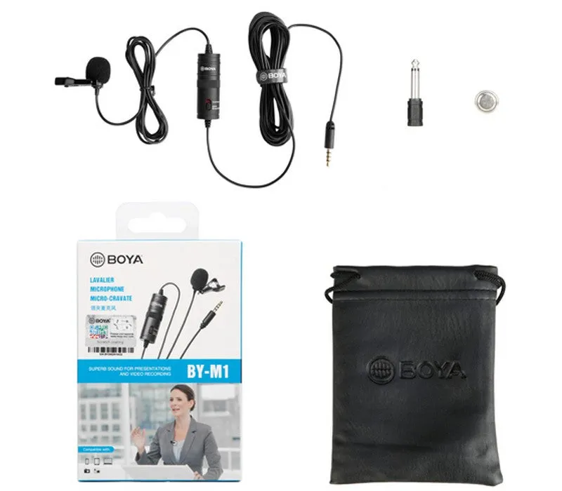 BOYA Omni Directional Lavalier Microphone (BY-M1)