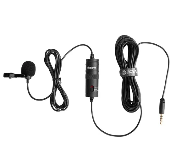 BOYA Omni Directional Lavalier Microphone (BY-M1)
