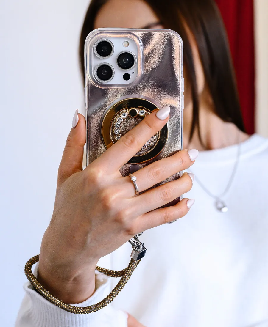 Bronze Cosmic MagSafe Phone Case