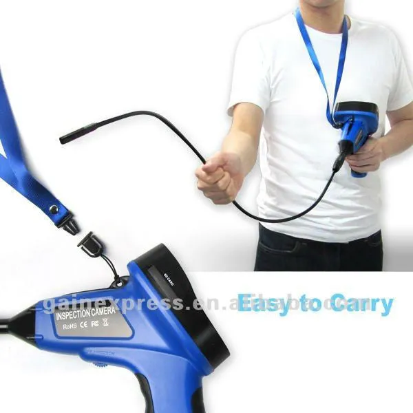 C0599E_4M_8.5mm Industrial 3.5 Endoscope 8.5mm dia. Video & Sound Recording Borescope w/ 4M cable