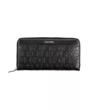 Calvin Klein RFID Blocking  Wallet with Multiple Compartments and Contrasting Details