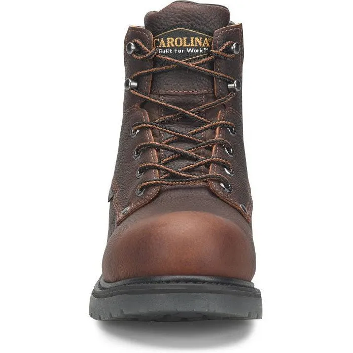 Carolina Men's Dice 6" AT Waterproof Work Boot -Brown- CA6511