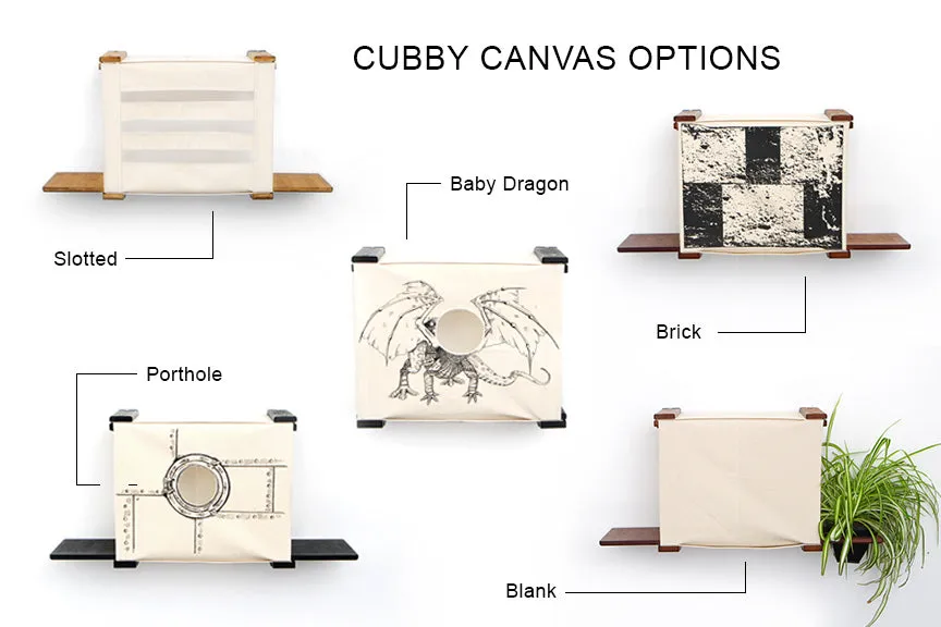 Cat Cubby with Perches - Covered Cat Bed