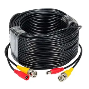 CCTV Cable 10M Bnc Video Power Cable/Wire For Security Camera, CCTV, Dvr, Surveillance System, Plug & Play