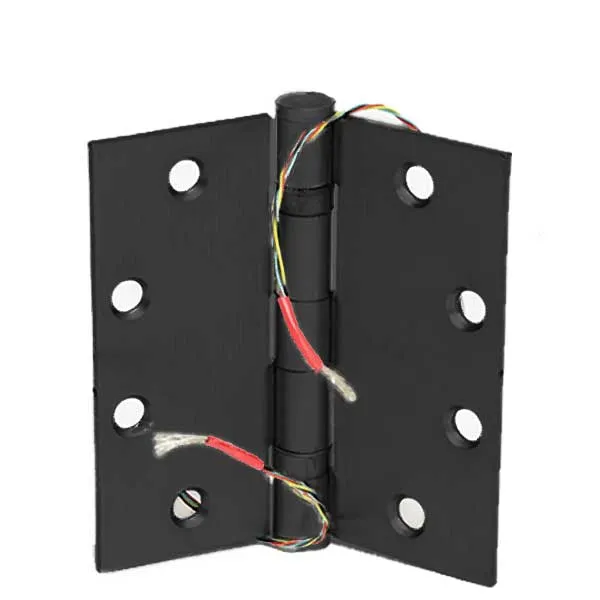 Command Access - Energy Transfer Swing Hinge -  Steel Base - 4/26 Gauge - Black