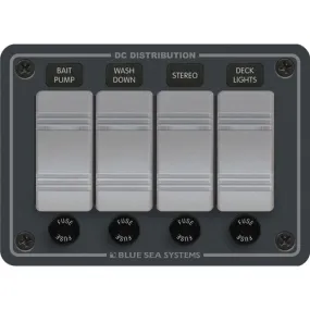 Contura Water Resistant 12V DC Panel - 4 Position