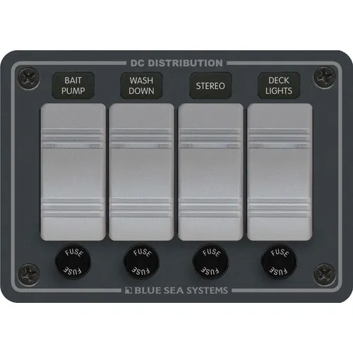 Contura Water Resistant 12V DC Panel - 4 Position