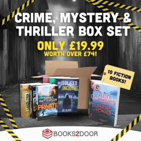 Crime, Mystery and Thriller - 10 Books, 1 Box!