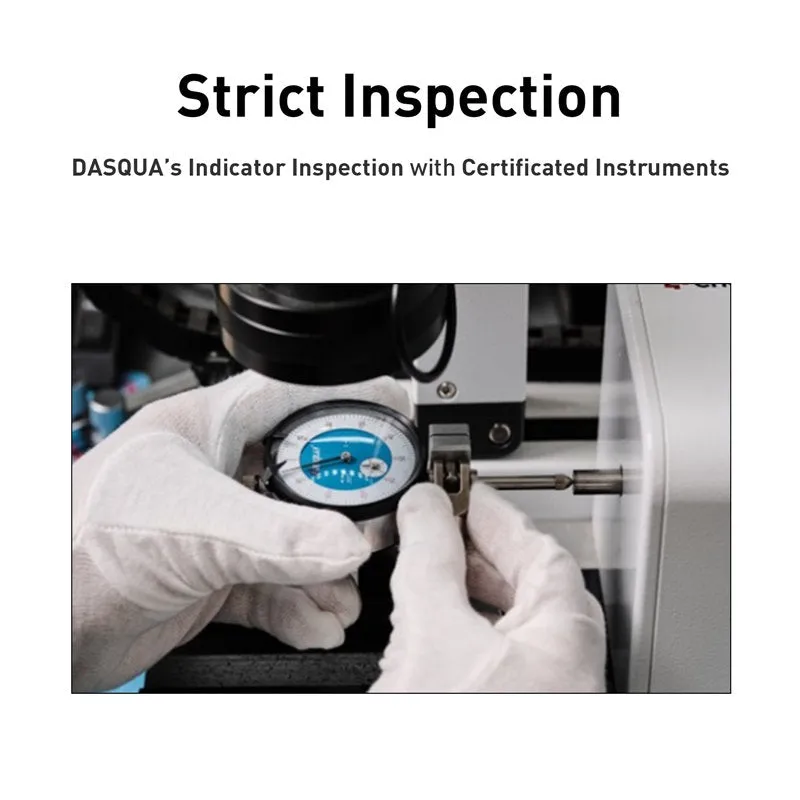 DASQUA High Accuracy Dial Indicator lug back 0-10 range