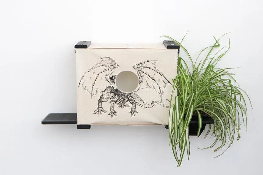 Deluxe Cat Cubby Bed (For Walls)