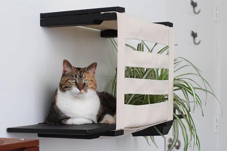 Deluxe Cat Cubby Bed (For Walls)