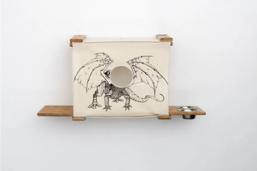 Deluxe Cat Cubby Bed (For Walls)