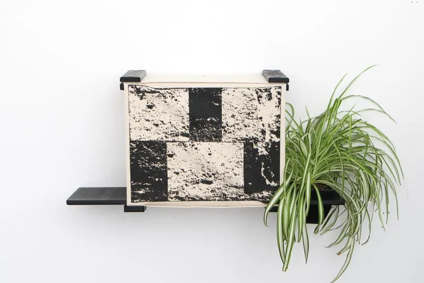 Deluxe Cat Cubby Bed (For Walls)