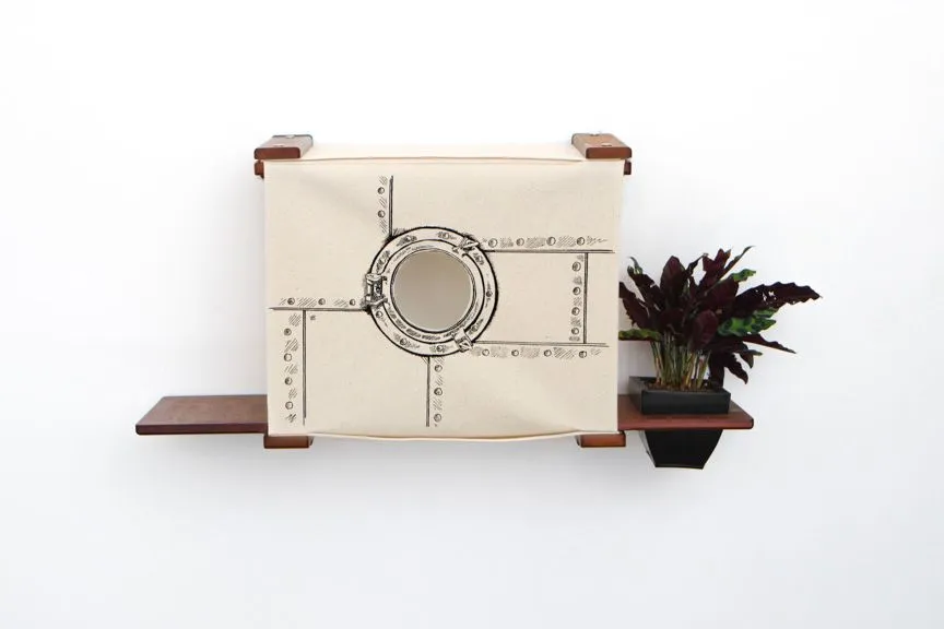 Deluxe Cat Cubby Bed (For Walls)