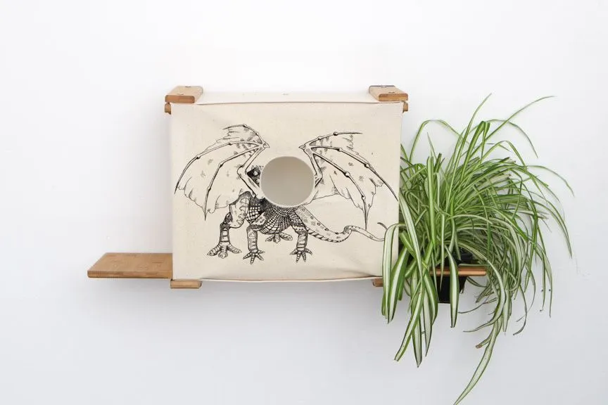 Deluxe Cat Cubby Bed (For Walls)