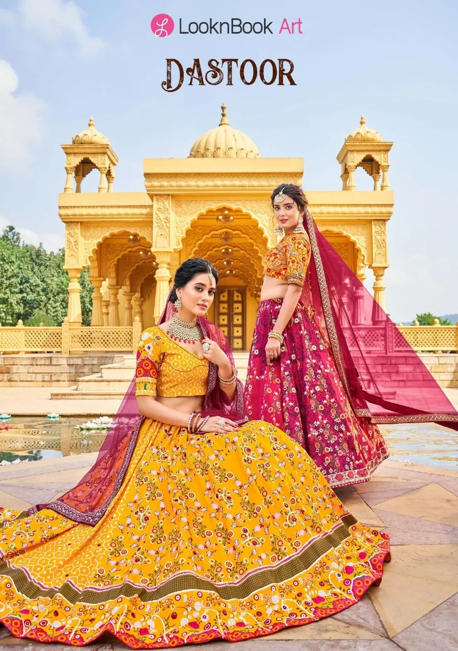 DESIGNER VAISHALI SILK PRINTED LEHENGA CHOLI