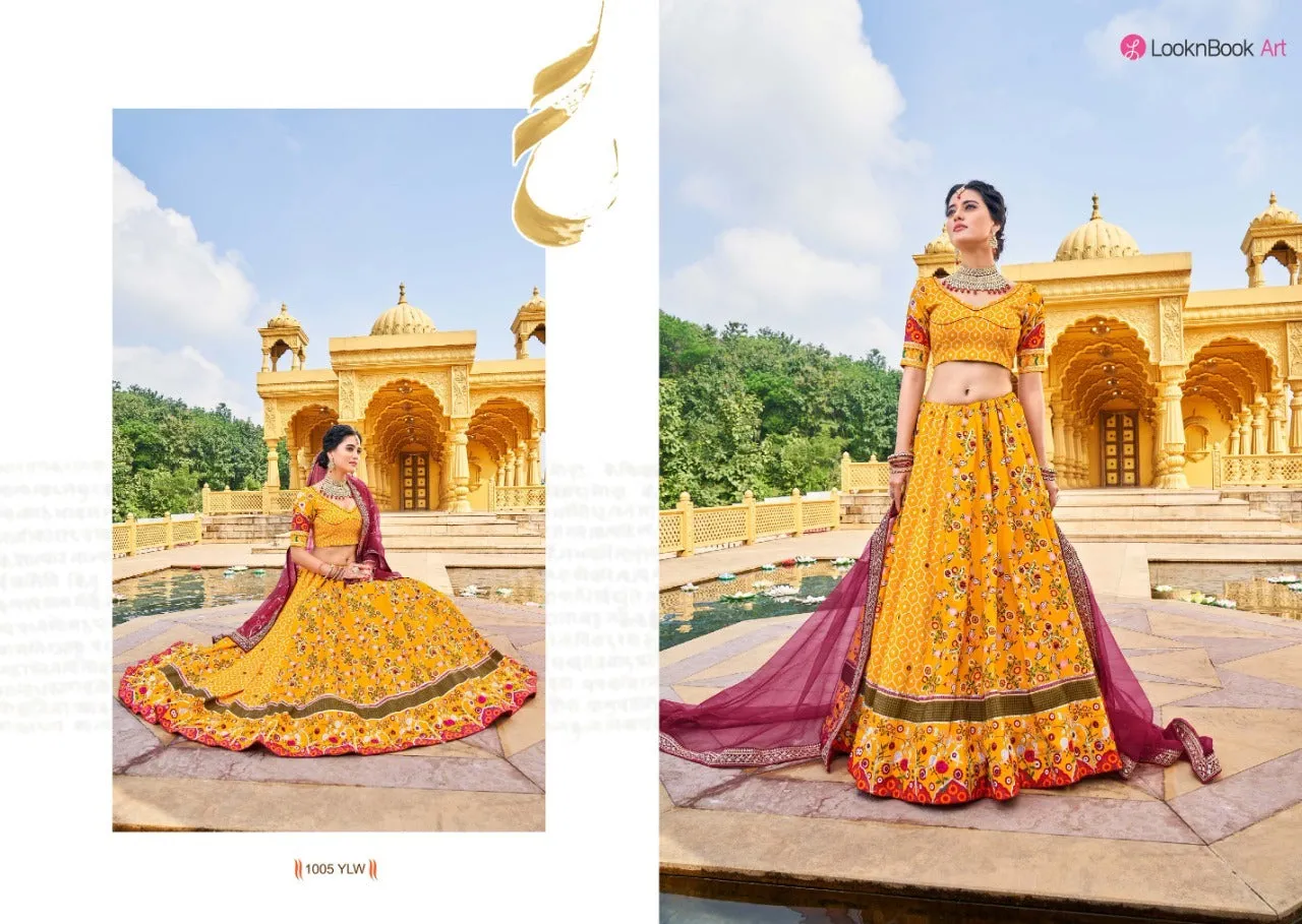 DESIGNER VAISHALI SILK PRINTED LEHENGA CHOLI
