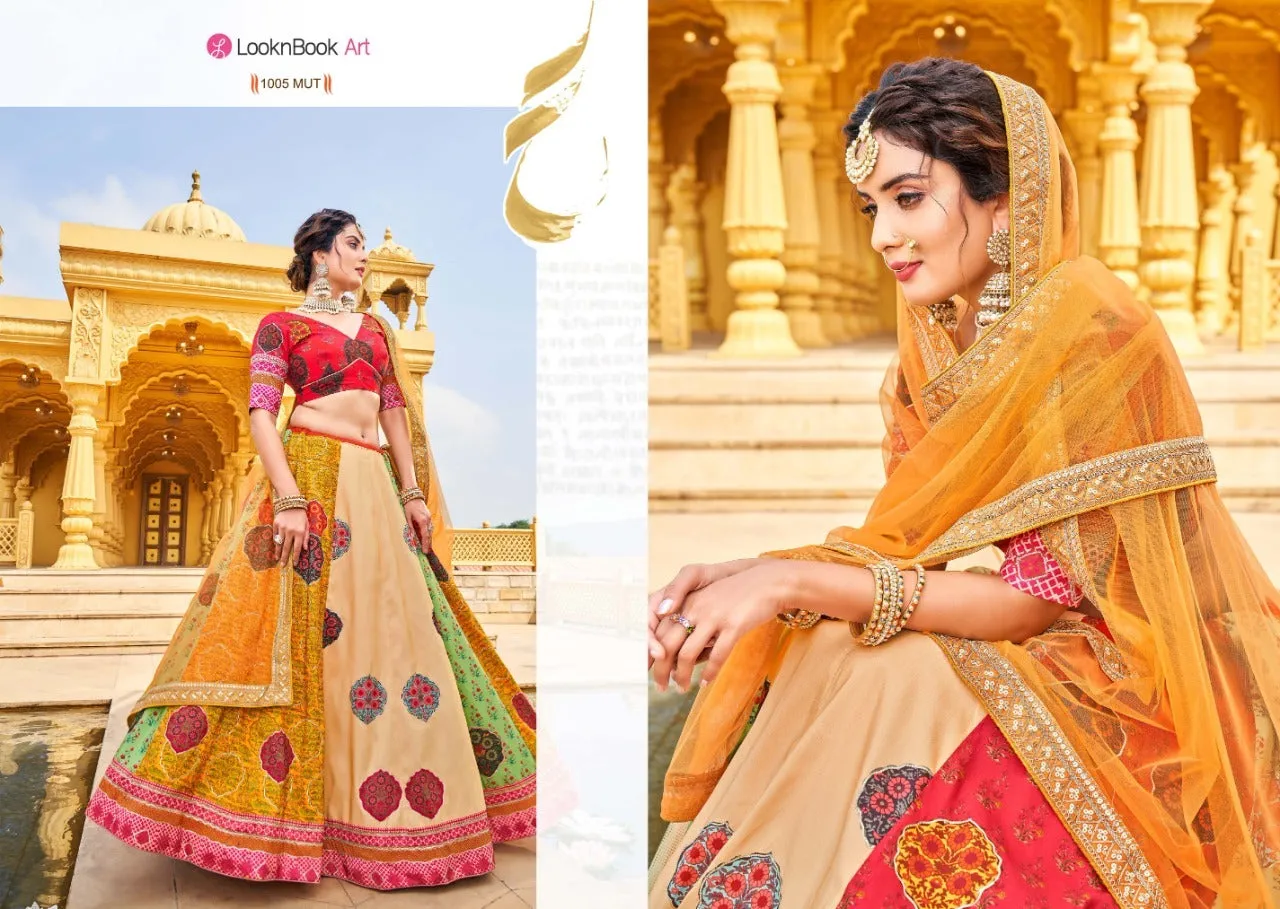 DESIGNER VAISHALI SILK PRINTED LEHENGA CHOLI