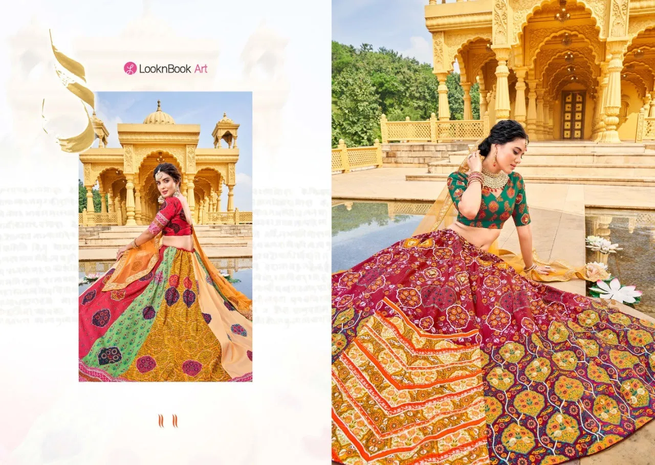 DESIGNER VAISHALI SILK PRINTED LEHENGA CHOLI
