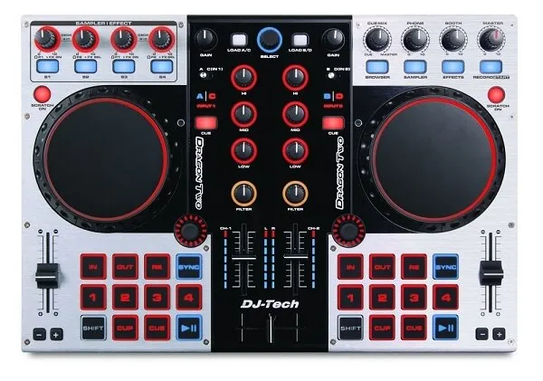 DJ Tech Dragon Two DJ Controller and Mixer