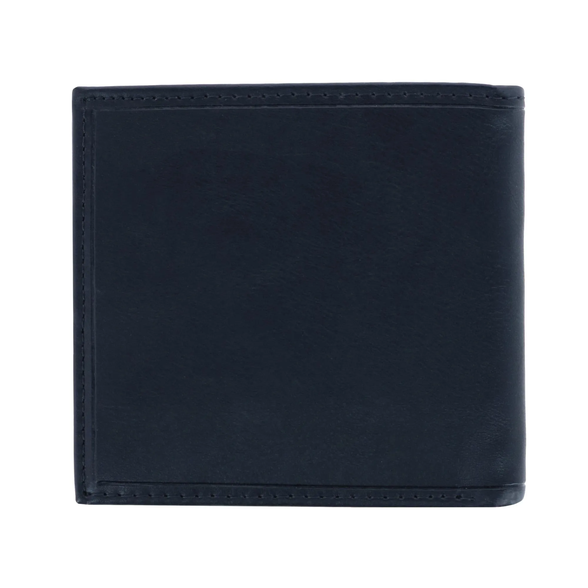 Dockers Men's Leather Hipster Bifold Wallet with Passcase