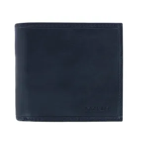 Dockers Men's Leather Hipster Bifold Wallet with Passcase