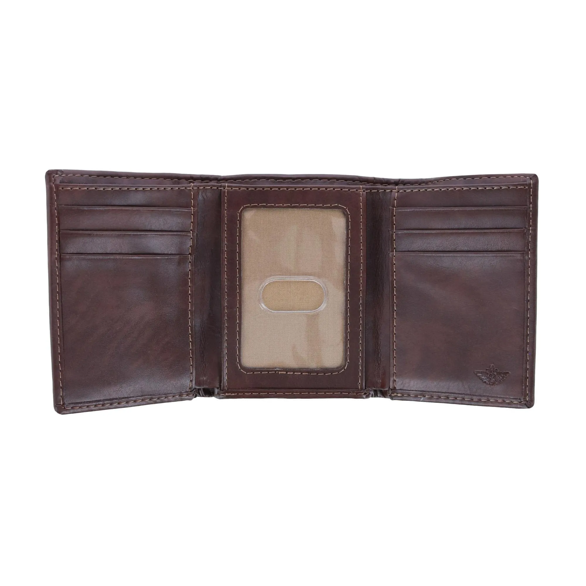 Dockers Men's Leather RFID Trifold Wallet
