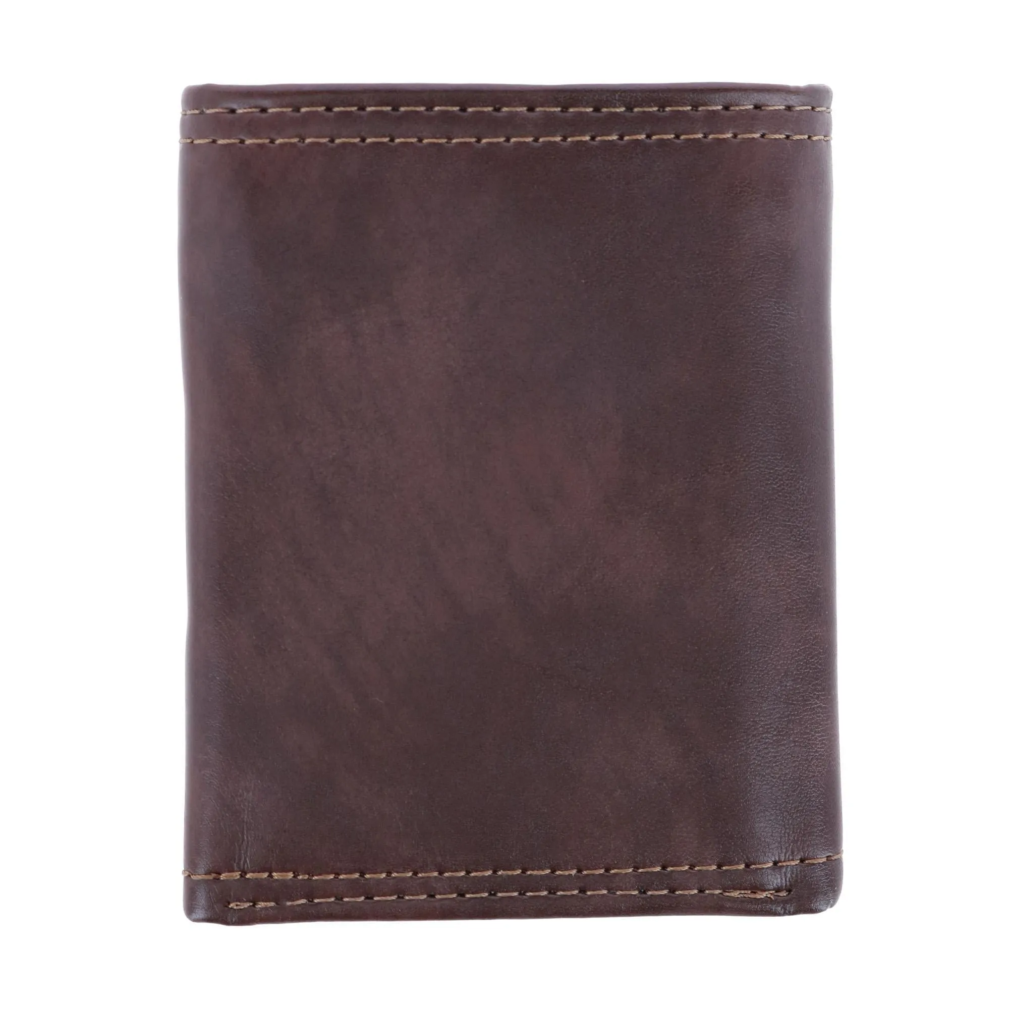 Dockers Men's Leather RFID Trifold Wallet