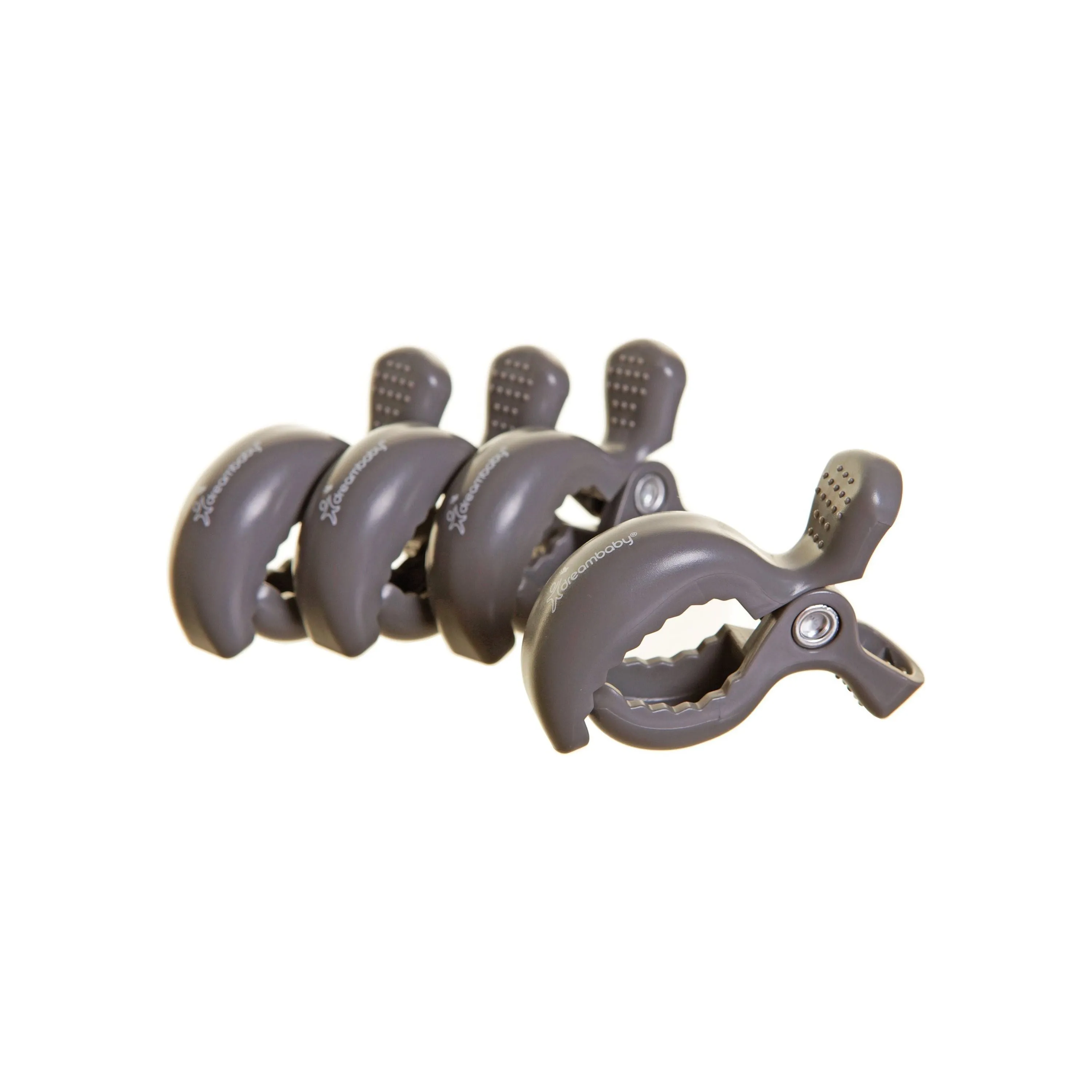 Dreambaby Stroller Clips 4pk - Grey DB02214