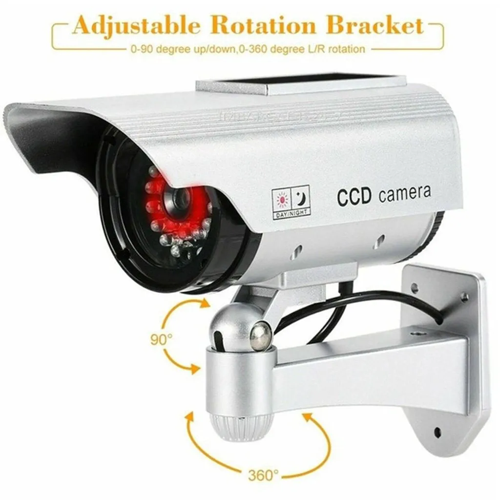 Dummy Fake Wireless Security CCTV Outdoor IR Camera (Only For Show Purpose ) - H02435