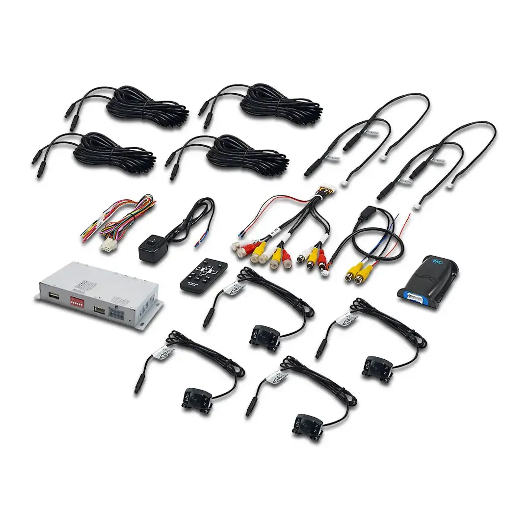 Echomaster EMUBCAMKIT TerrainView Underbody Universal 4 Camera Kit w/ DVR