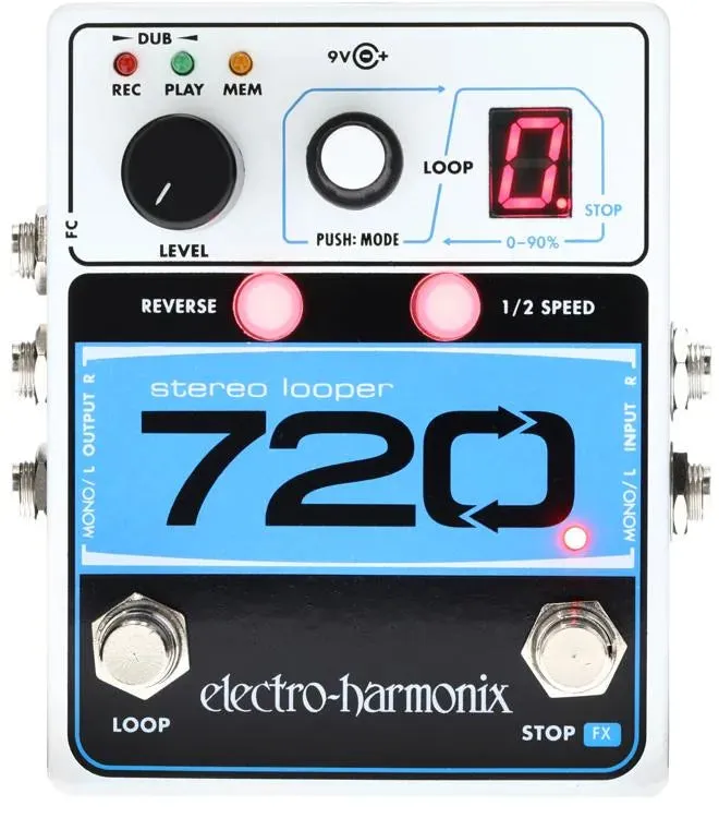 Electro-Harmonix 720 STEREO LOOPER Looper Pedal