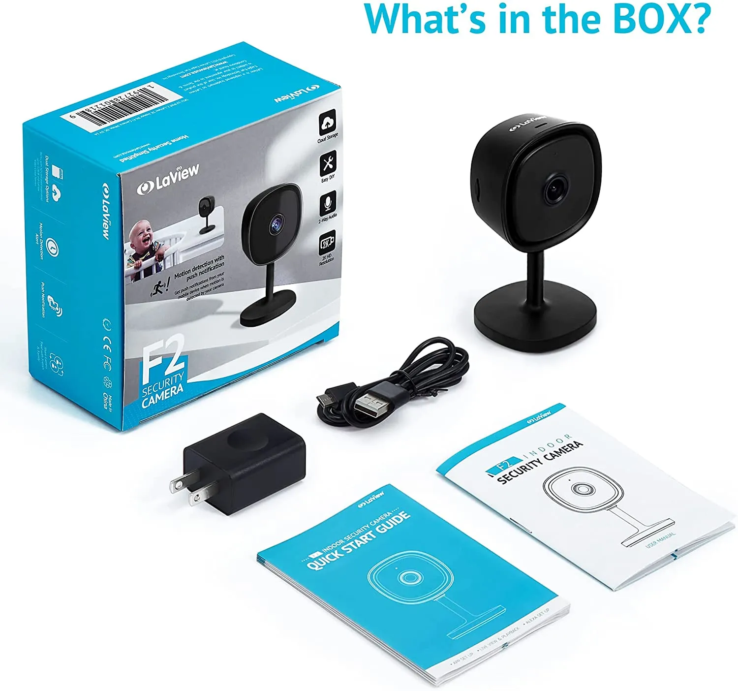 F2 Indoor Security  Camera·