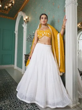 FANCY OCCASION WEAR SEQUINS LEHENGA D.NO 1751