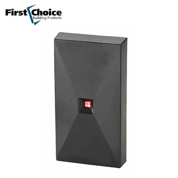First Choice - Narrow Stile Proximity Card Reader - Outdoor / Indoor - 13.56 MHz Mifare - FCHP-CR300