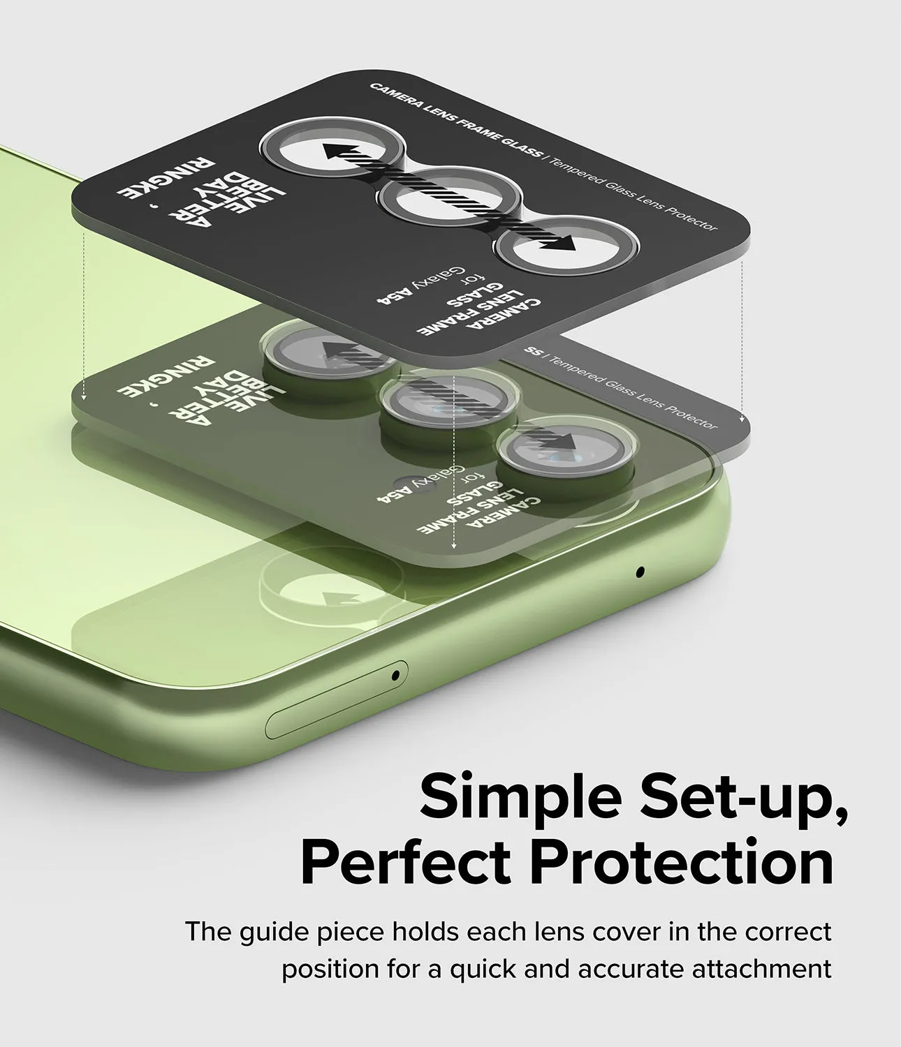 Galaxy A54 5G Camera Lens Protector | Camera Lens Frame Glass