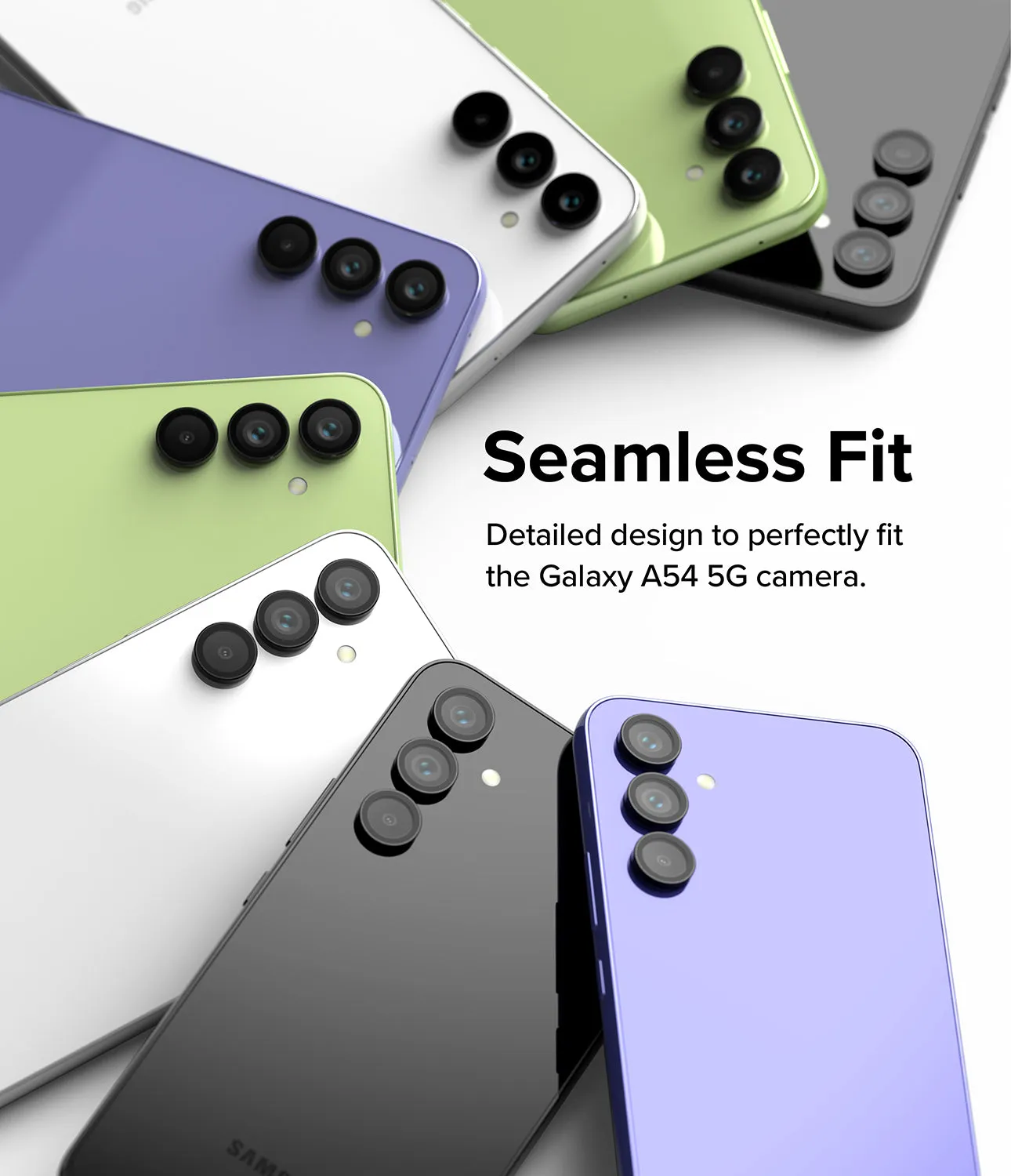 Galaxy A54 5G Camera Lens Protector | Camera Lens Frame Glass