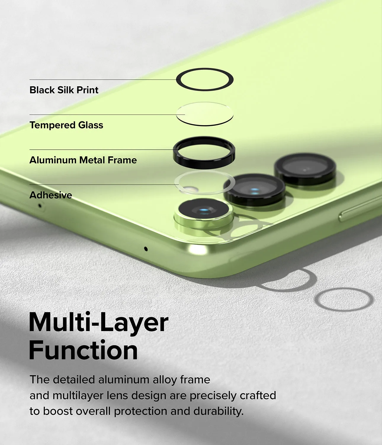 Galaxy A54 5G Camera Lens Protector | Camera Lens Frame Glass