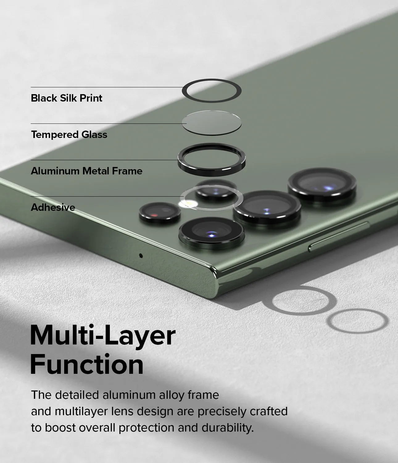 Galaxy S23 Ultra Lens Protector | Camera Lens Frame Glass