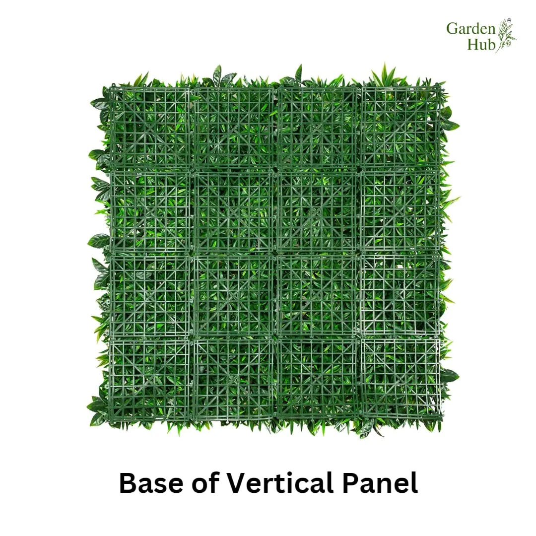 Garden Hub Artificial UV Vertical Garden Wall Matt/Panels/Grass for Home Decoration (1mtr X 1mtr, 10.76sqft)