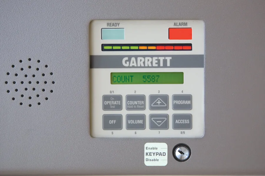Garrett PD6500i Walk Through Metal Detector: K12 Bundle, 3-Unit Order Minimum