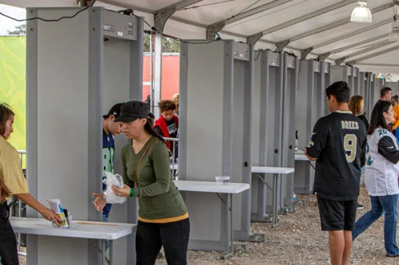 Garrett PD6500i Walk Through Metal Detector: K12 Bundle, 3-Unit Order Minimum